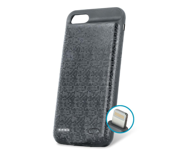 Etui Battery Case 2500 mAh do iPhone 7/8 czarne - 1390366 - zdjęcie